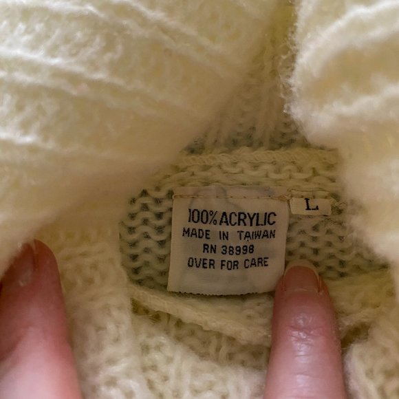 Vintage cowl neck sweater - Picture 5 of 10